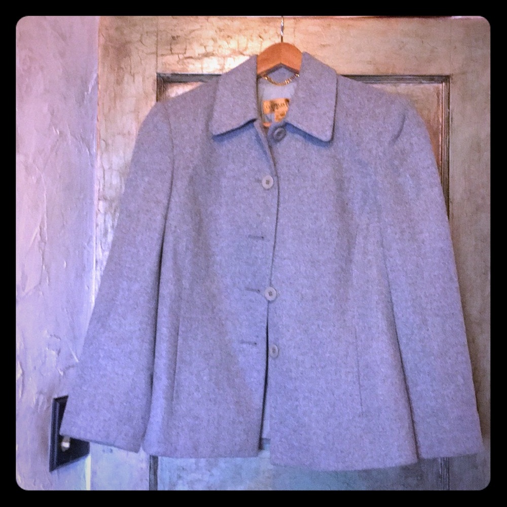 Lambs wool and Cashmere blend coat